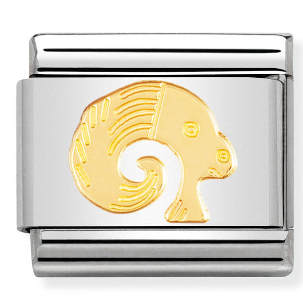 Nomination Composable 18ct Gold Zodiac Aries