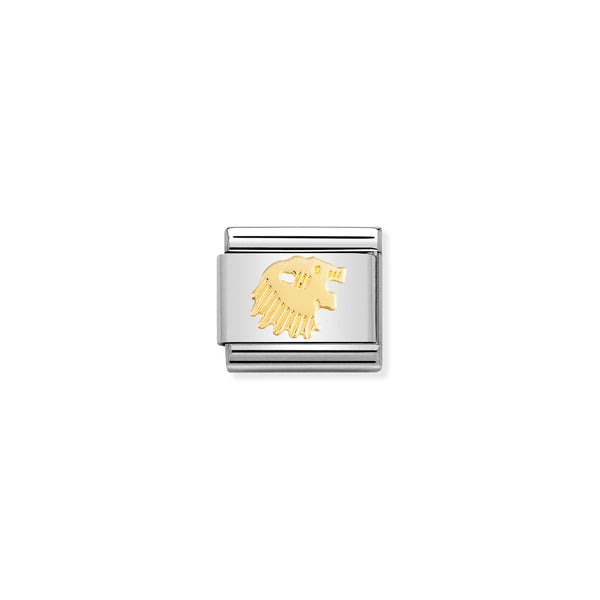 Nomination Composable 18ct Gold Zodiac Leo