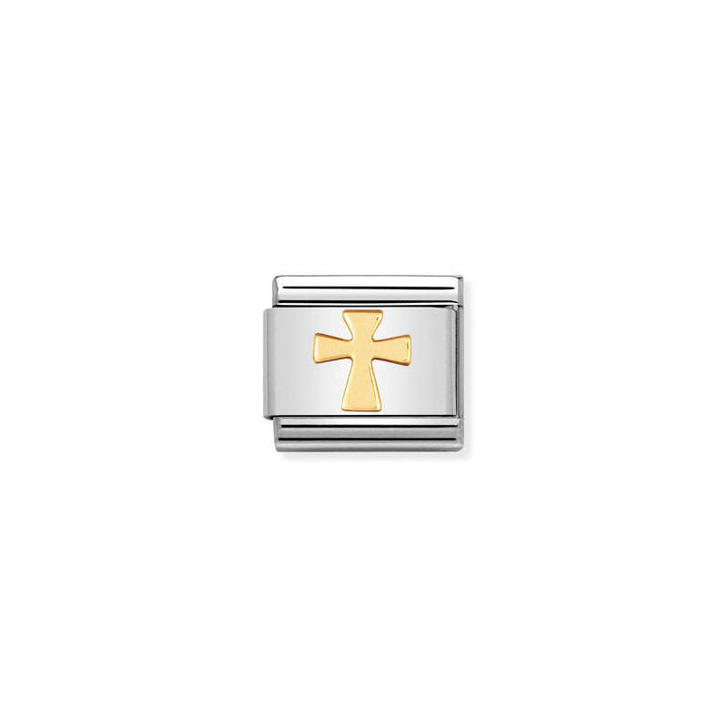 Nomination Composable 18ct Gold Cross