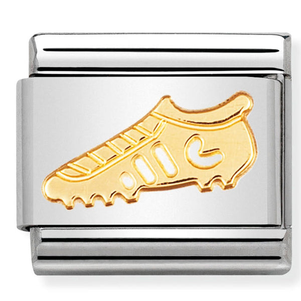 Nomination Composable 18ct Gold Football Boot
