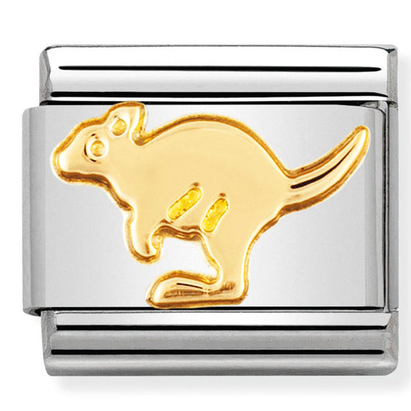 Nomination Composable 18ct Gold Kangaroo