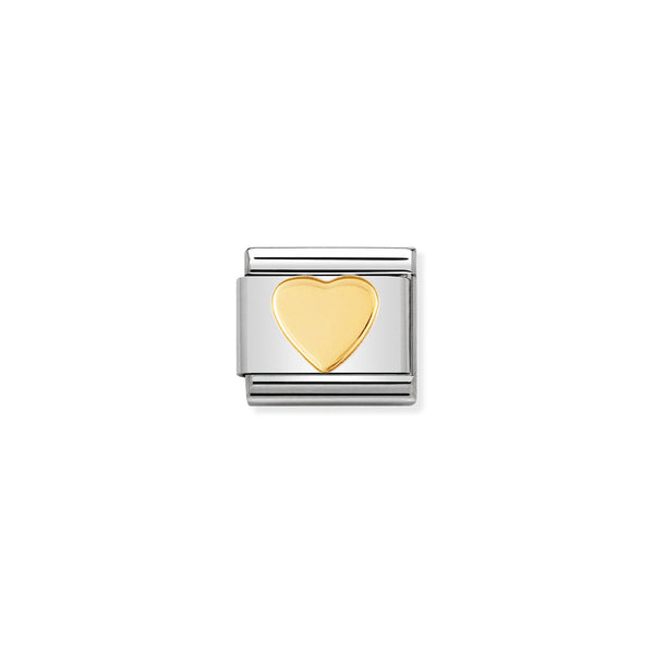 Nomination Composable 18ct Gold Heart