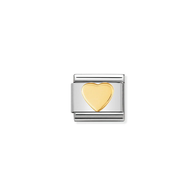 Nomination Composable 18ct Gold Heart