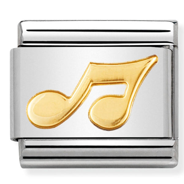 Nomination Composable 18ct Gold Music Note