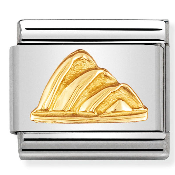 Nomination Composable 18ct Gold Sydney Opera House