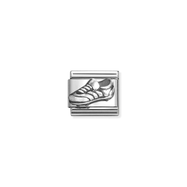 Nomination Composable Sterling Silver Soccer Boot