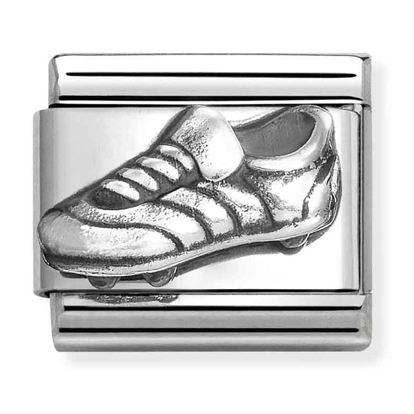 Nomination Composable Sterling Silver Soccer Boot
