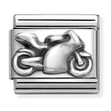 Nomination Composable Sterling Silver Motorbike