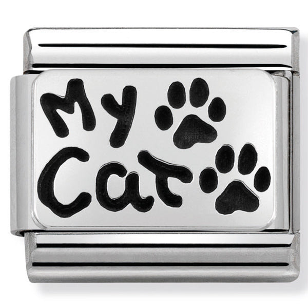 Nomination Composable Sterling Silver My Cat