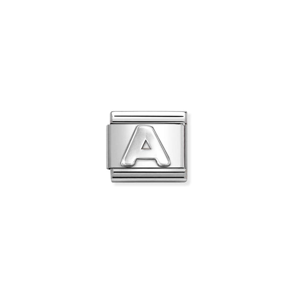 Nomination Composable Sterling Silver Letter A