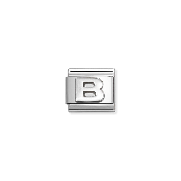Nomination Composable Sterling Silver Letter B