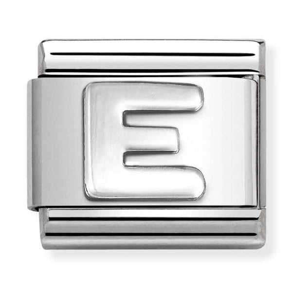 Nomination Composable Sterling Silver Letter E