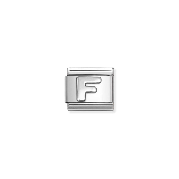 Nomination Composable Sterling Silver Letter F