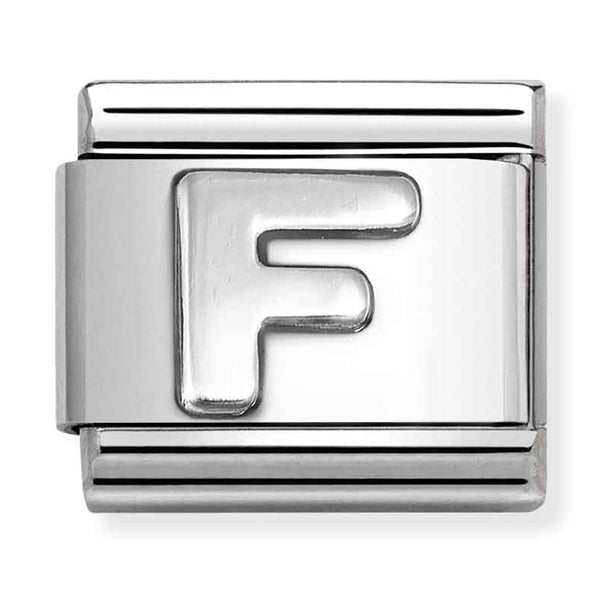 Nomination Composable Sterling Silver Letter F