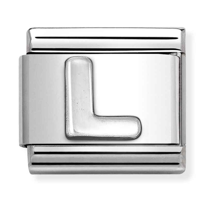 Nomination Composable Sterling Silver Letter L