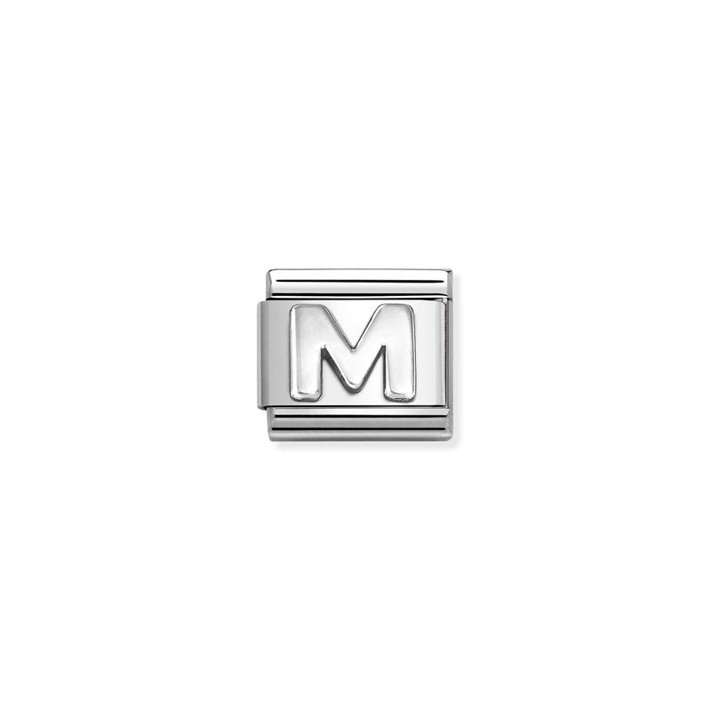 Nomination Composable Sterling Silver Letter M