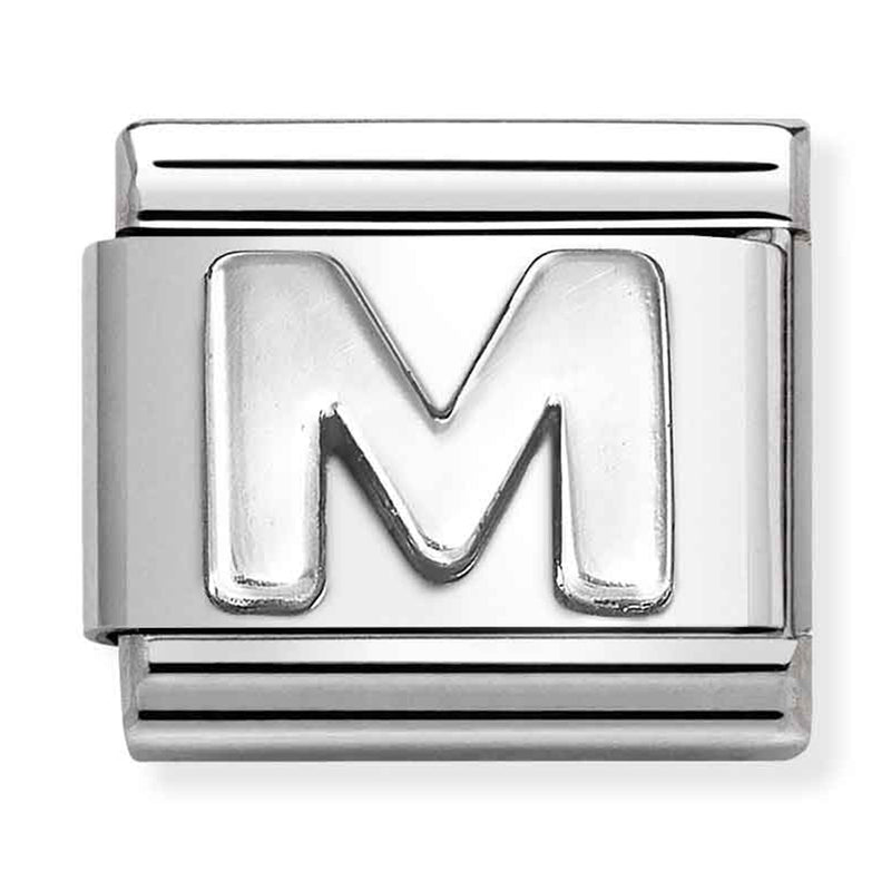 Nomination Composable Sterling Silver Letter M