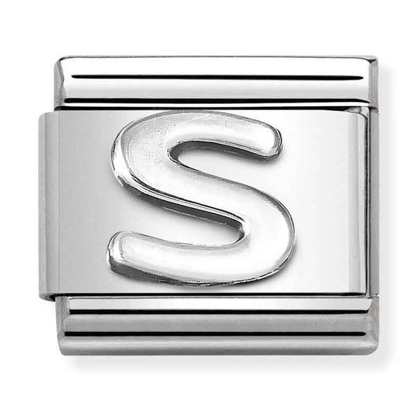 Nomination Composable Sterling Silver Letter S