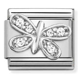 Nomination Composable Sterling Silver & CZ Butterfly