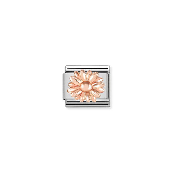 Nomination Composable 9ct Rose Gold Daisy