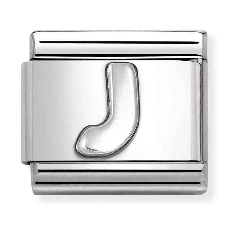 Nomination Composable Sterling Silver Letter J