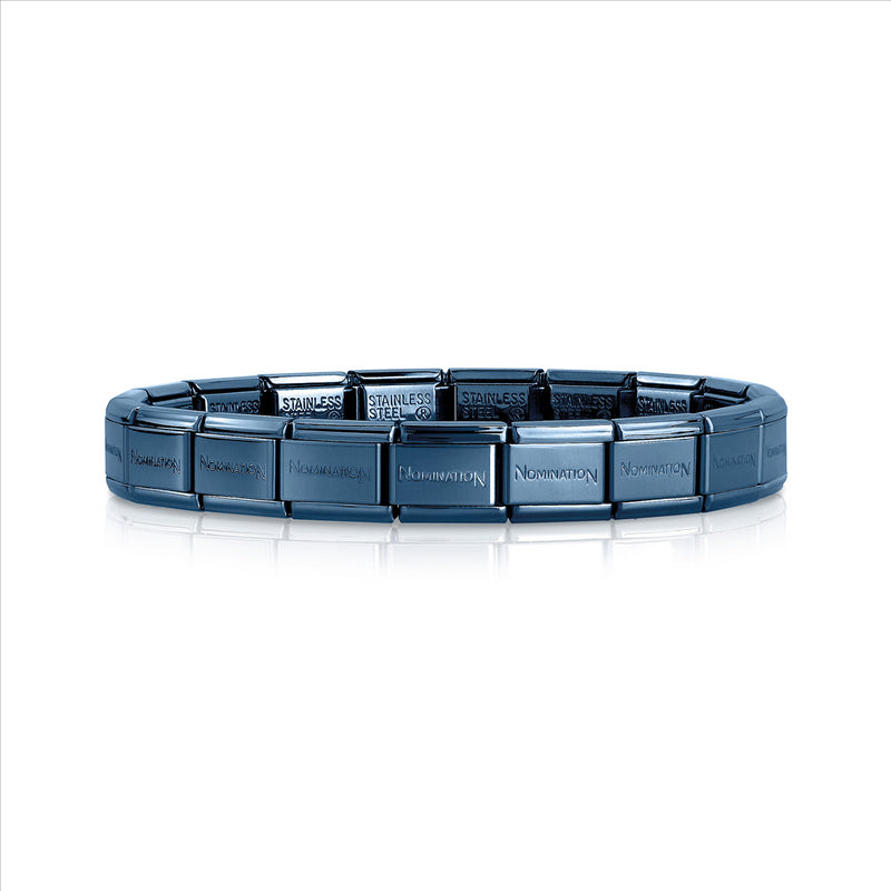 Nomination Classic IP-Blue Composable Starter Bracelet