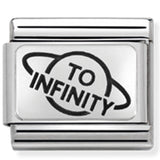 Nomination Composable Sterling Silver Planet To Infinity