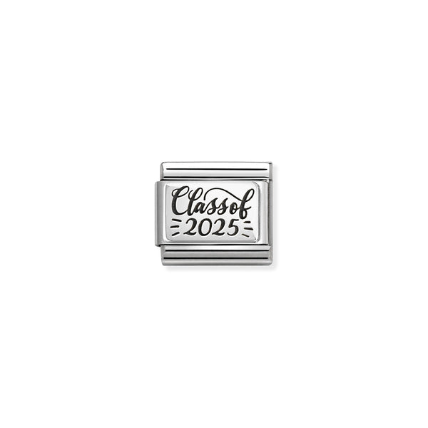 Nomination Composable Sterling Silver 'Class of 2025' Link