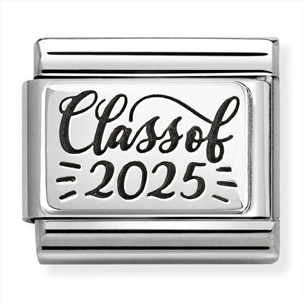 Nomination Composable Sterling Silver 'Class of 2025' Link