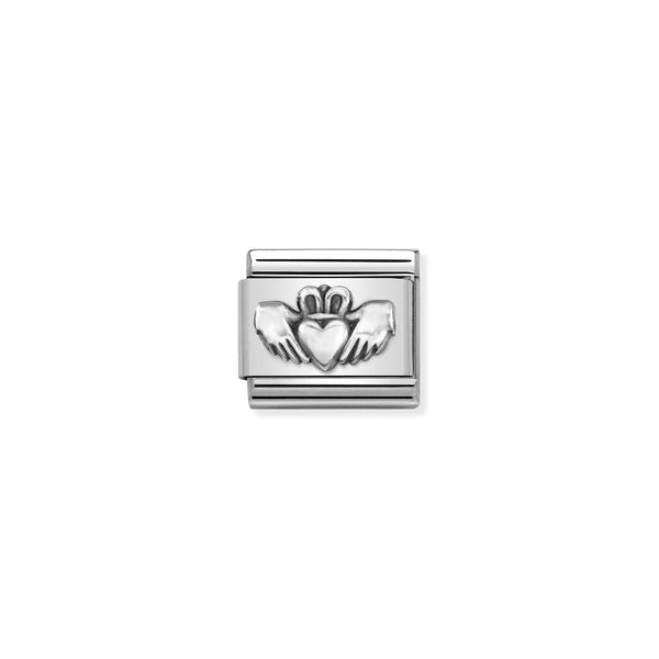 Nomination Composable Sterling Silver Claddagh Link