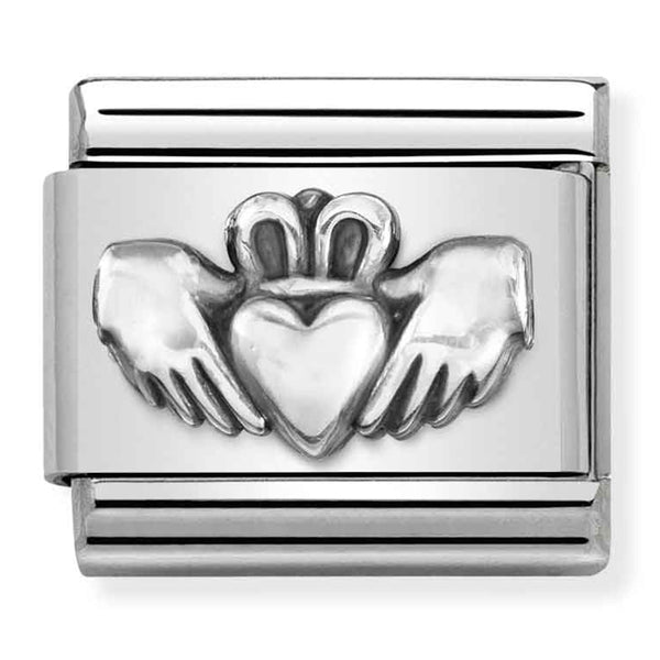 Nomination Composable Sterling Silver Claddagh Link