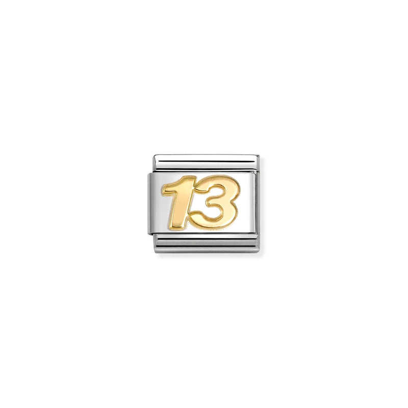 Nomination Composable 18ct Gold Thirteen Link