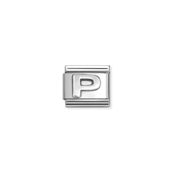 Nomination Composable Sterling Silver Letter P