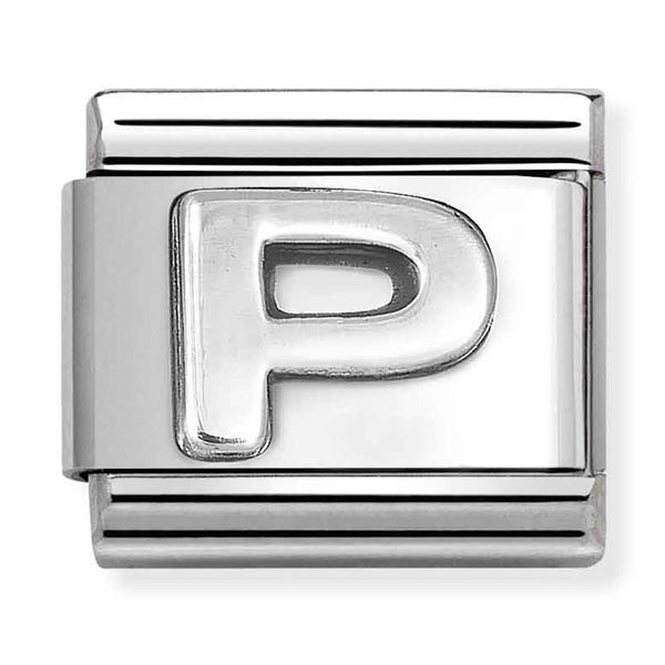 Nomination Composable Sterling Silver Letter P