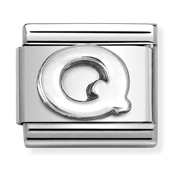 Nomination Composable Sterling Silver Letter Q