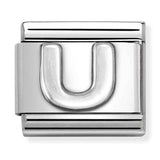 Nomination Composable Sterling Silver Letter U