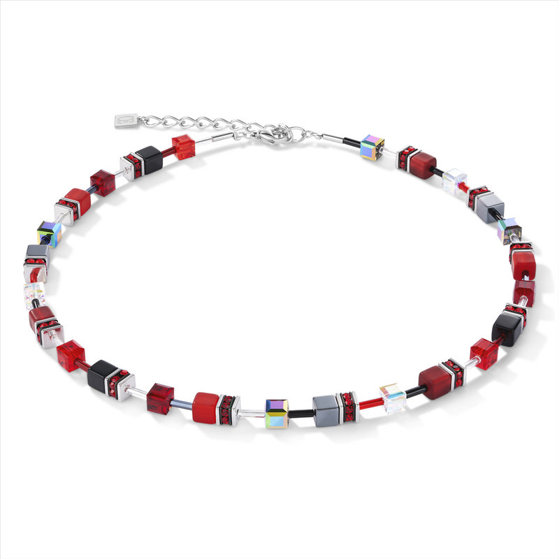 COEUR DE LION GeoCUBE® Red Necklace