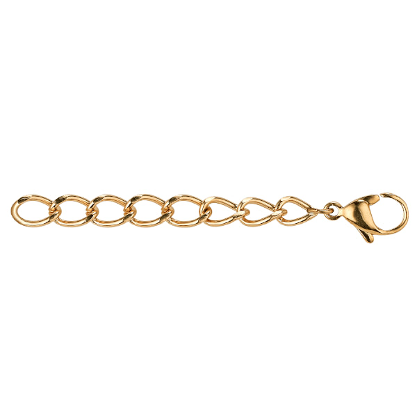 COEUR DE LION 6cm Stainless Steel Gold Extension Chain