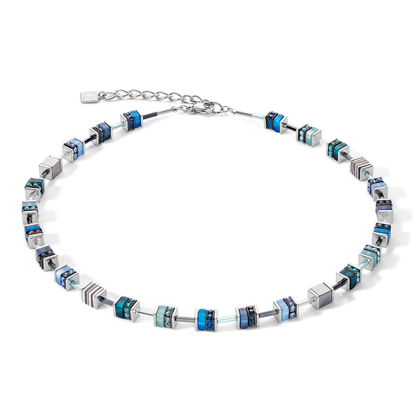 COEUR DE LION Sparkling Blue GeoCUBE® Necklace