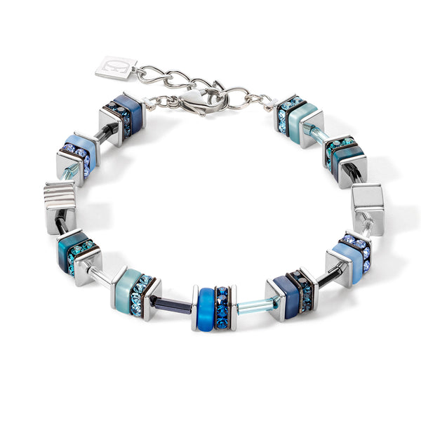 COEUR DE LION Sparkling Blue GeoCUBE® Bracelet