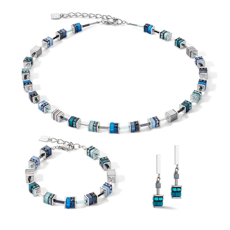 COEUR DE LION Sparkling Blue GeoCUBE® Bracelet