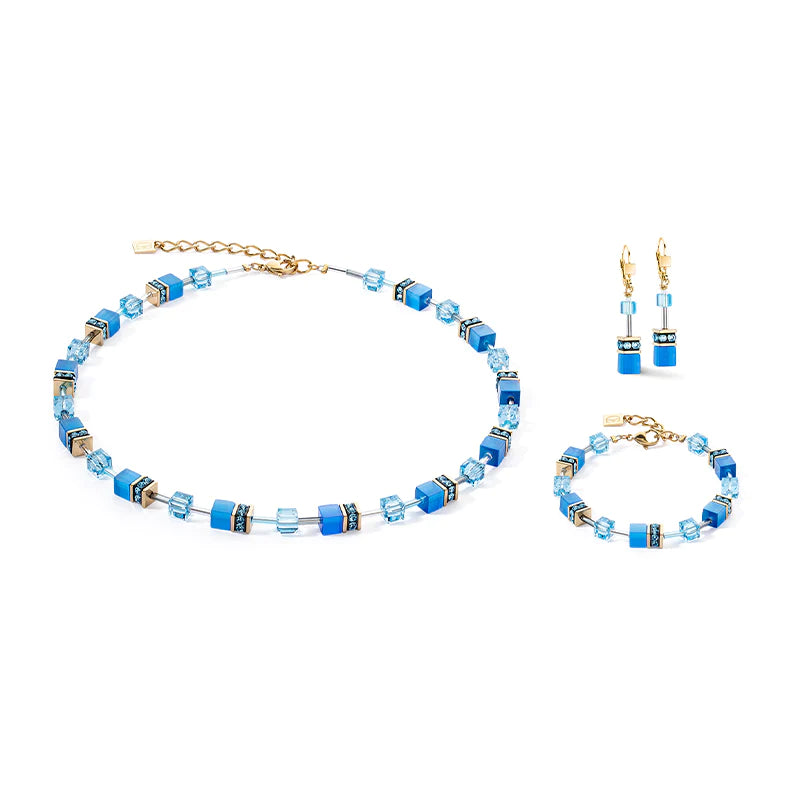 Coeur de Lion Monochromatic Blue Iconic GeoCUBE® Bracelet