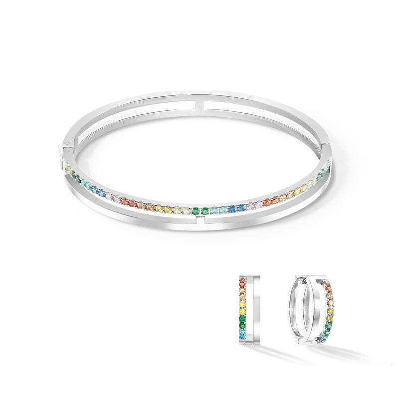 Coeur de Lion Rainbow Eternal Unity Bangle