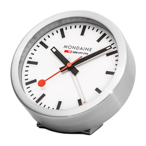 Mondaine 12.5cm Mini Desk Alarm Clock