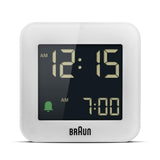 Braun Compact Travel Alarm Clock White