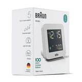 BRAUN Limited Edition 100th Anniversary Digital Alarm Clock