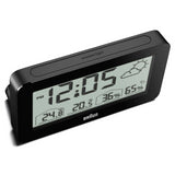 BRAUN Black Weather Station Alarm Clock