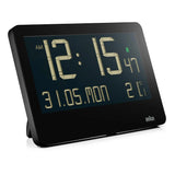 Braun Large Black Digital Wall Clock