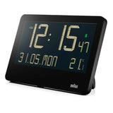 Braun Large Black Digital Wall Clock