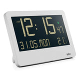 Braun Large White Digital Wall Clock